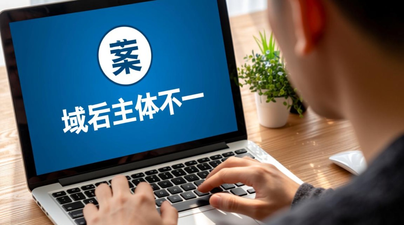 域名备案域名主体不一