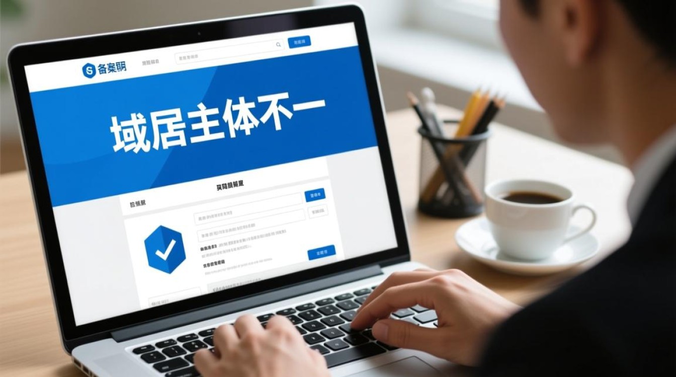 域名备案域名主体不一