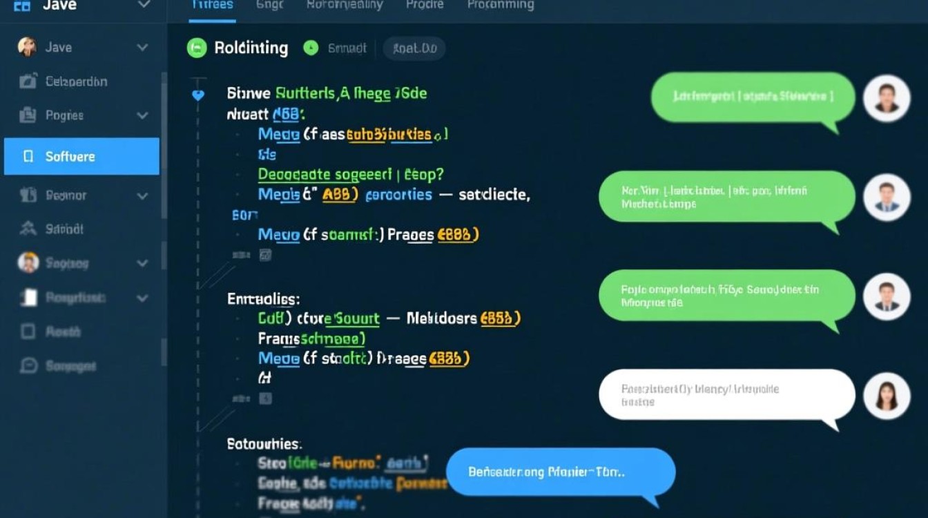 java怎么写一个聊天软件