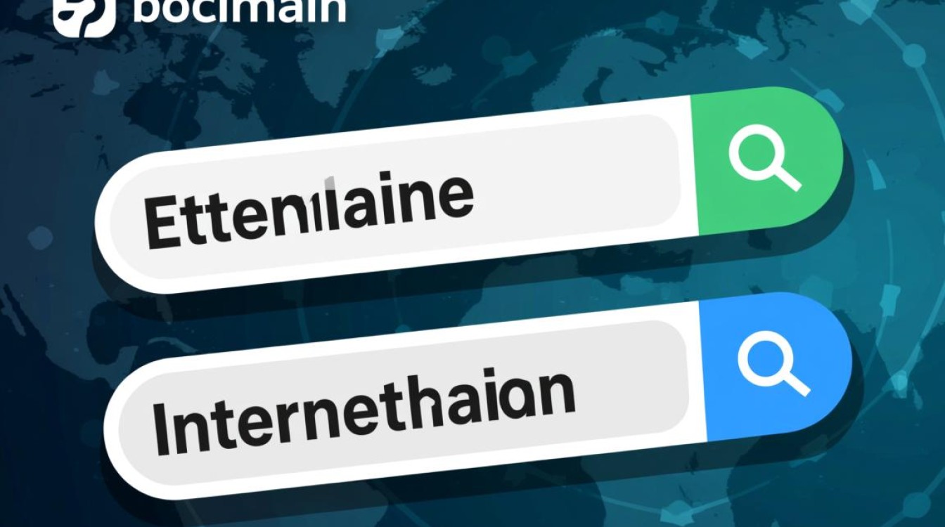 关键字域名和子域名