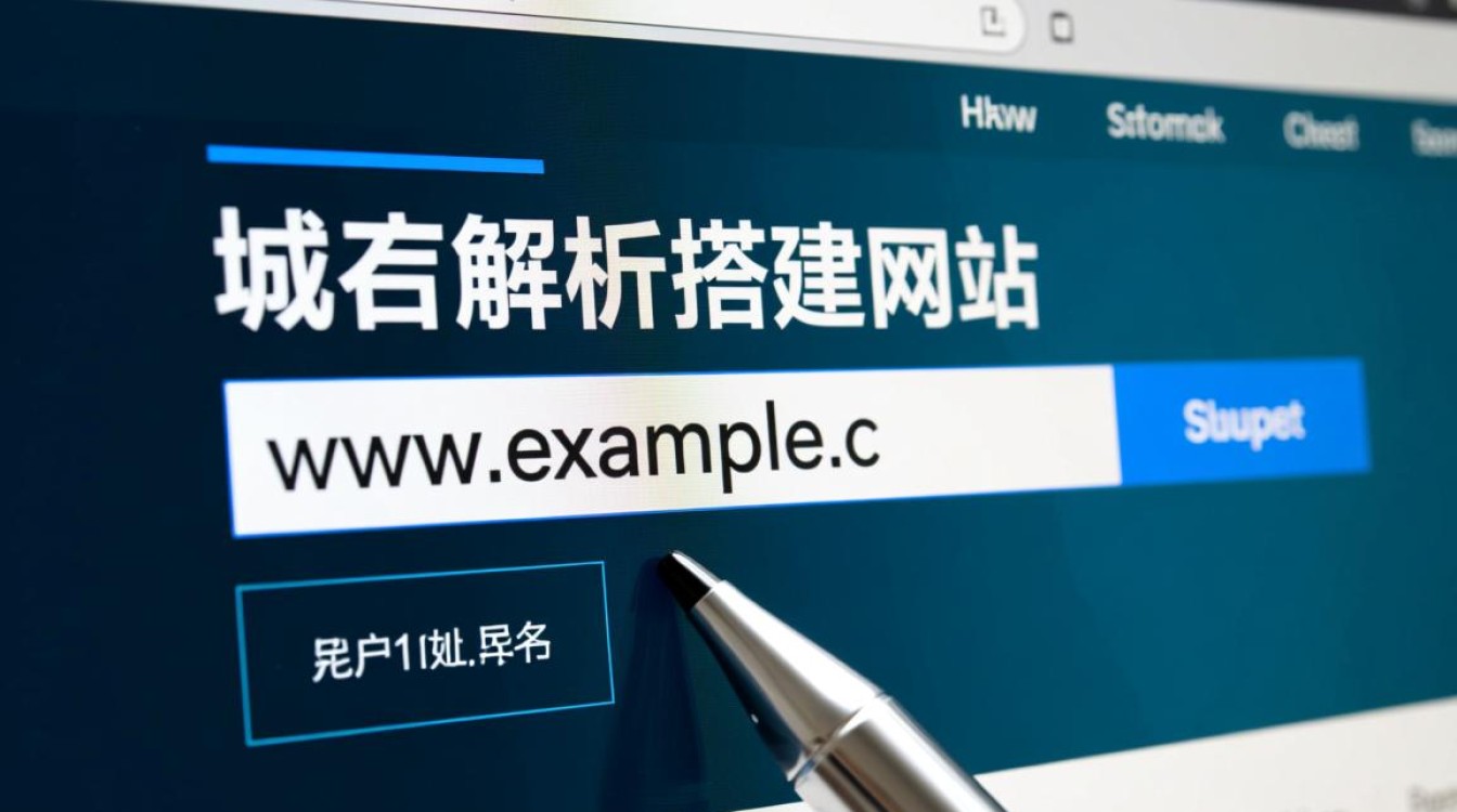 网站搭建域名解析教程新手怎么一步步详细操作步骤呢？