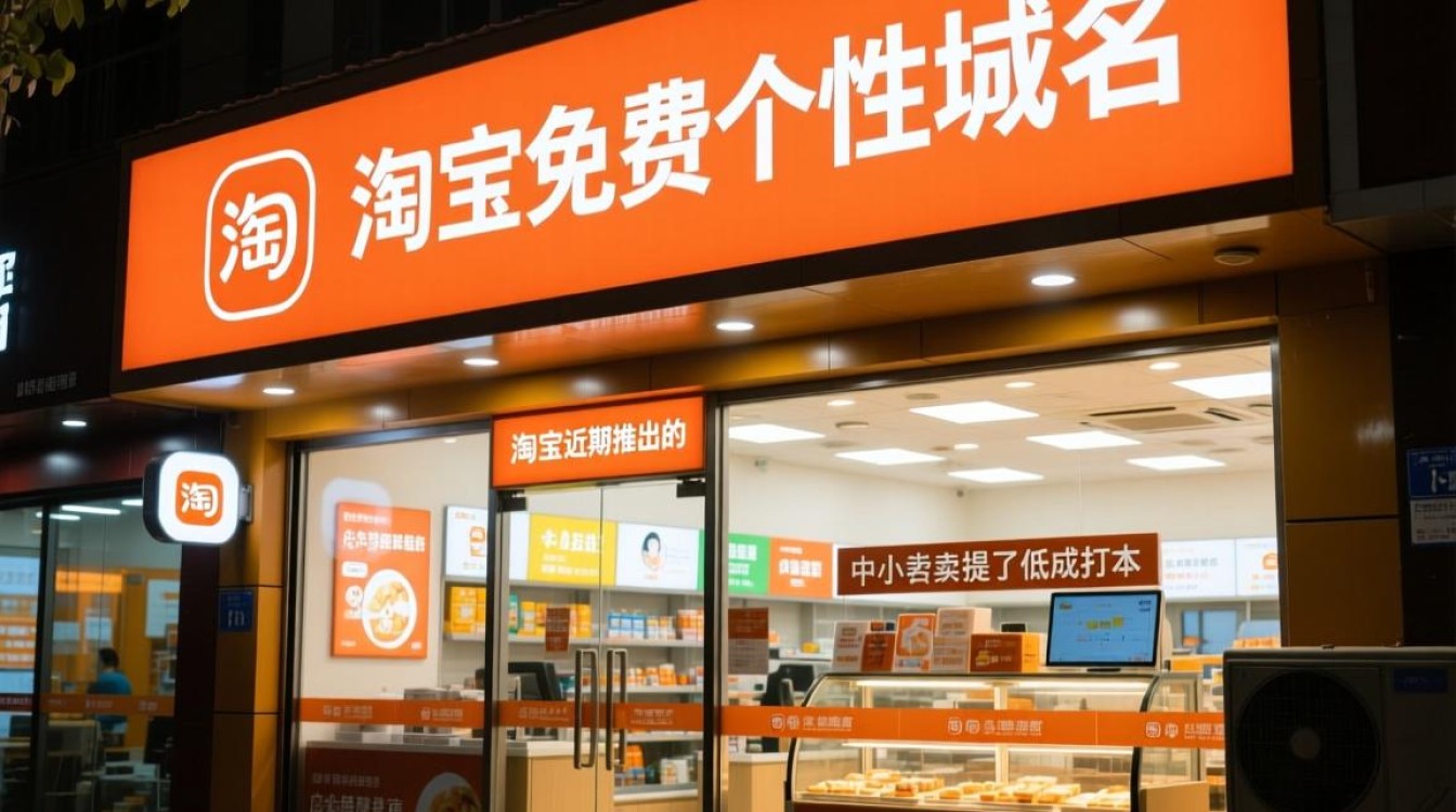 淘宝免费拥有个性域名-好主机测评网