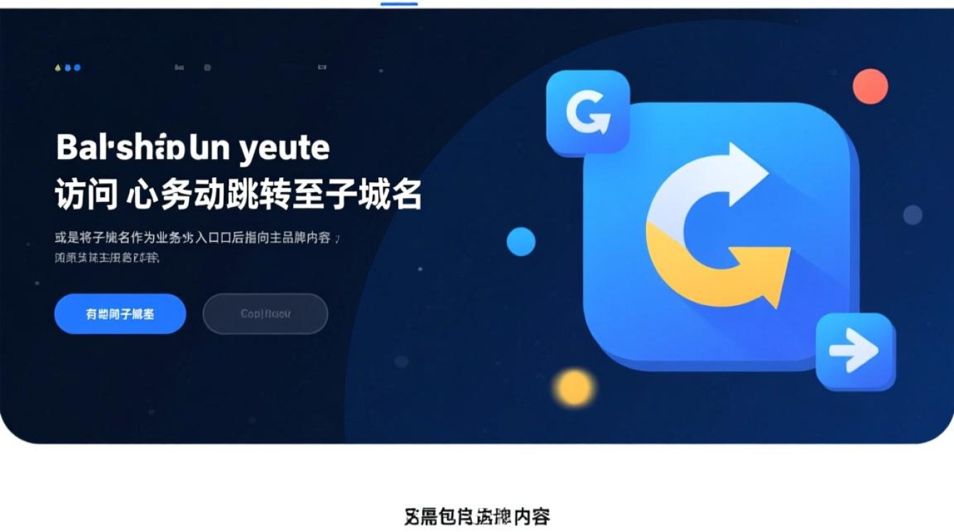 域名跳转子域名怎么办