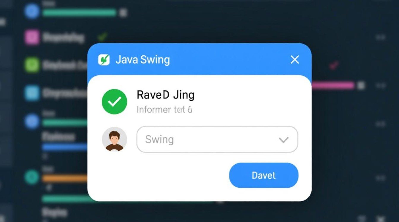 Java中如何自定义修改提示框的样式、文本内容及显示效果？
