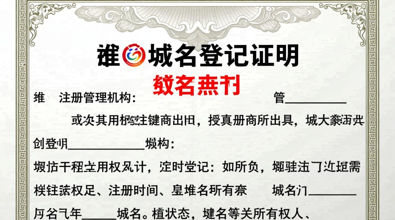 个人/企业网站域名登记证明是什么？怎么办理需要哪些材料？-好主机测评网