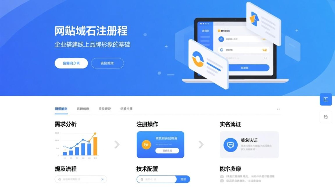 公司网站域名注册流程是怎样的?企业注册需准备哪些资料?-好主机测评网