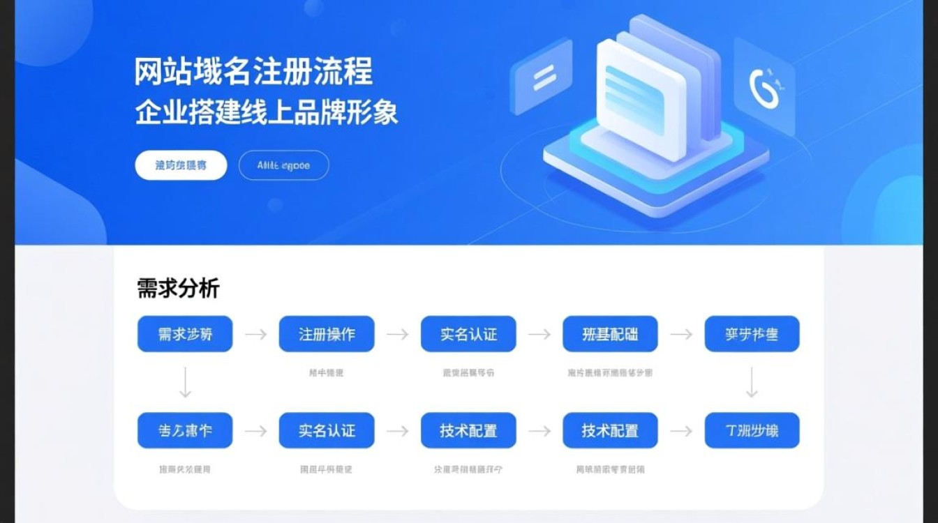 公司网站域名注册流程是怎样的？企业注册需准备哪些资料？