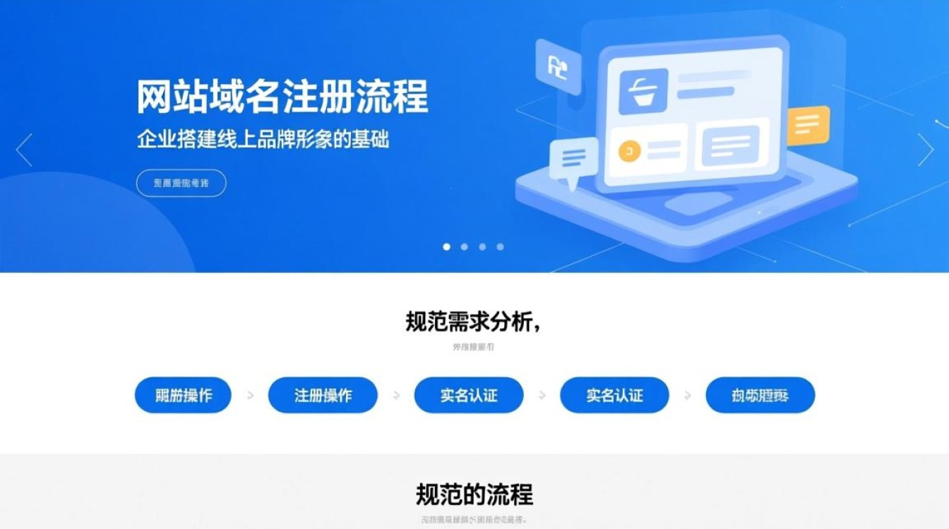 公司网站域名注册流程是怎样的？企业注册需准备哪些资料？