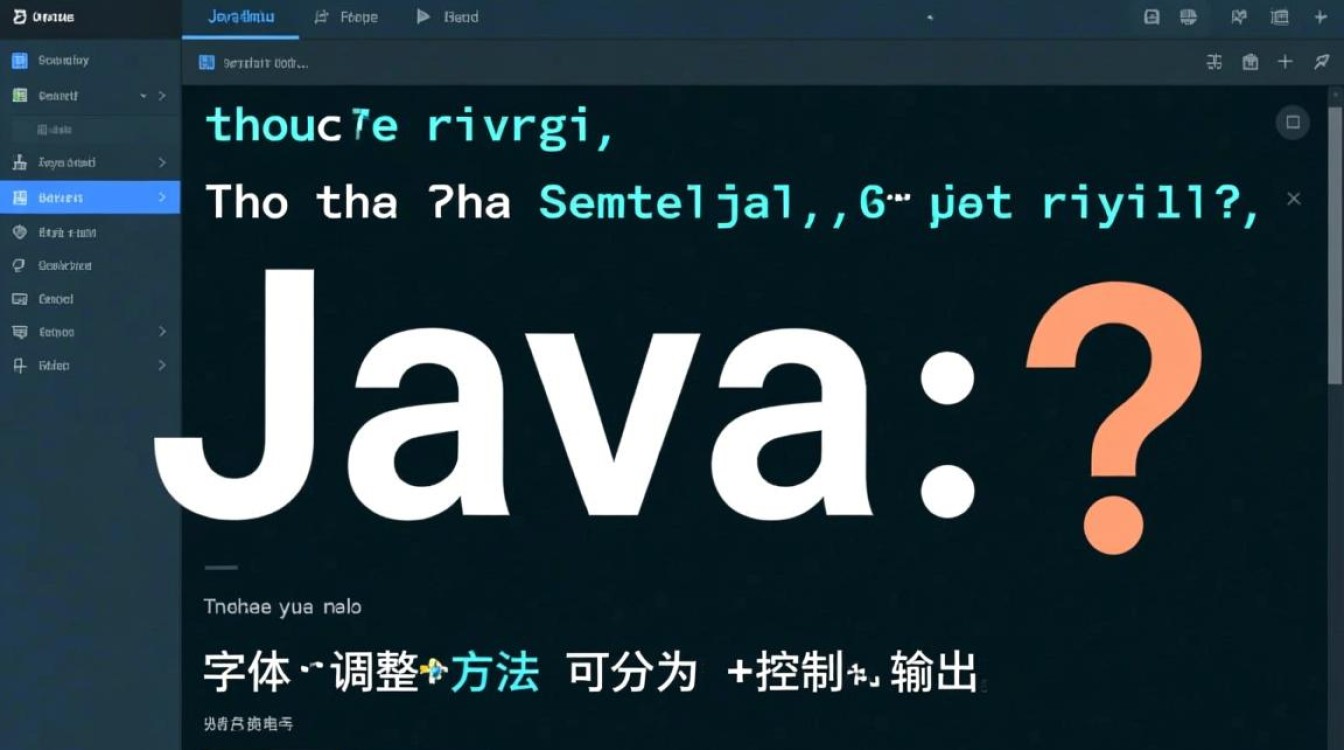 Java程序控制台输出内容的字体样式如何详细修改？