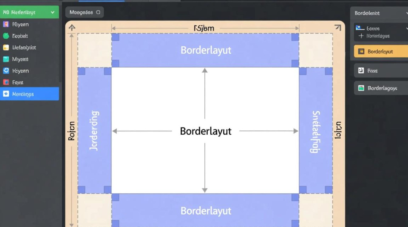 Java里如何调整BorderLayout布局中组件的具体尺寸大小？