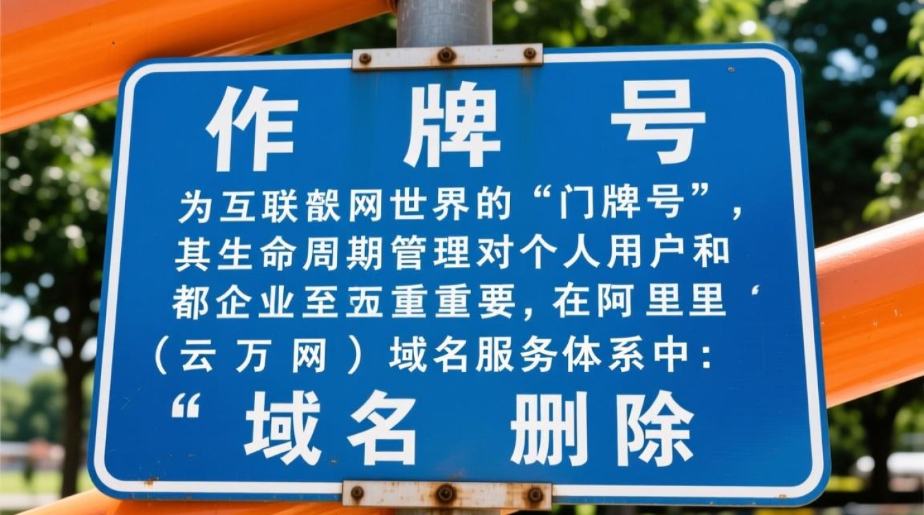 万网域名删除期