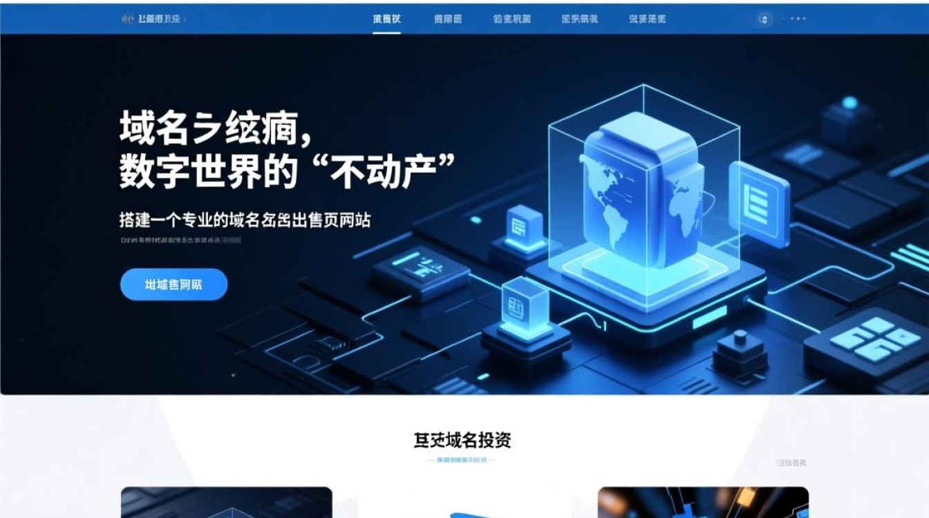 域名出售页网站源码