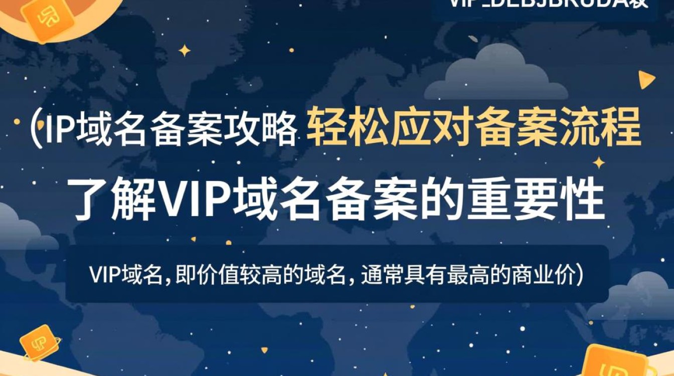如何快速成功备案VIP域名？详解备案流程与注意事项！