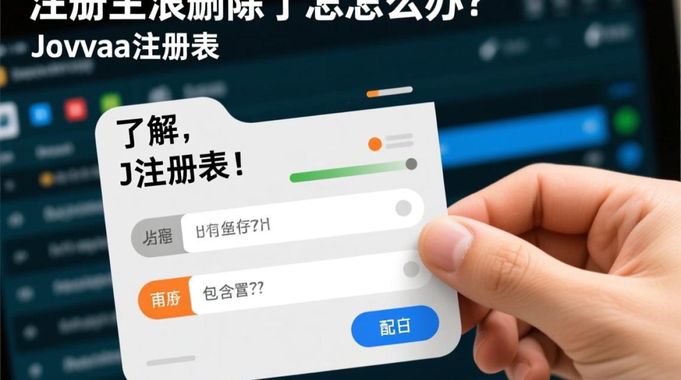 Java注册表误删后，如何恢复和重新配置？快速解决方案全解析！