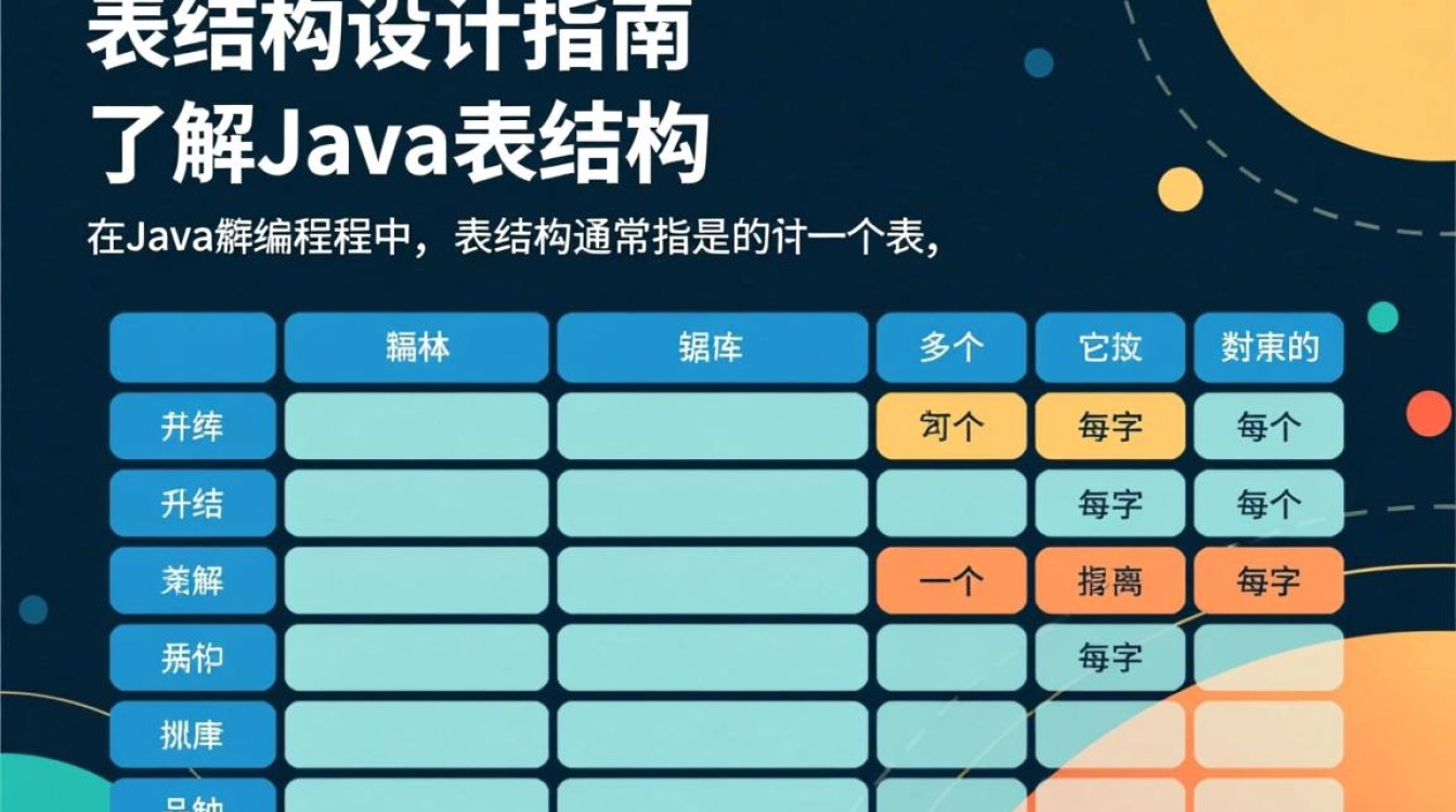Java表结构编写疑问，如何高效、规范地设计数据库表结构？