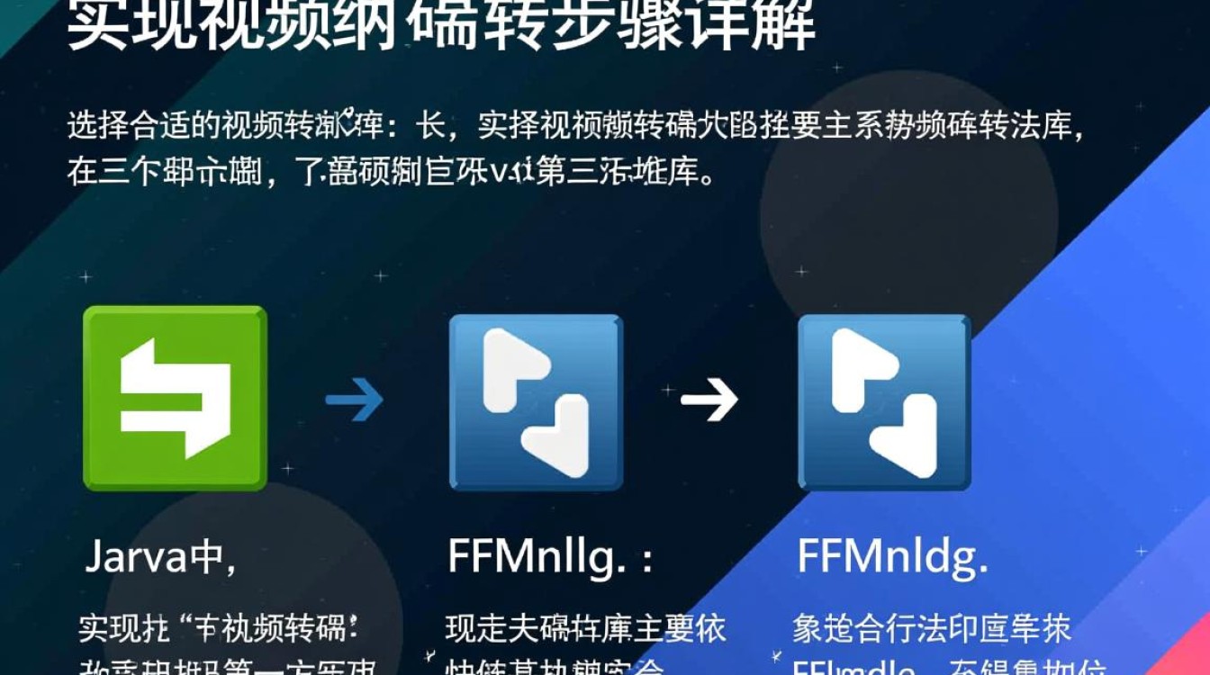 Java实现视频转码有哪些具体步骤和常用库选择? Java实现视频转码有哪些具体步骤和常用库选择?