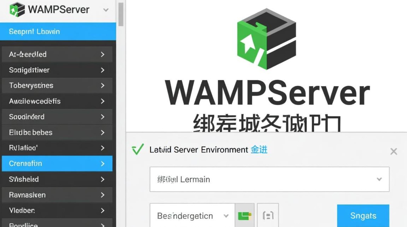 WAMP服务器配置中,如何正确绑定域名进行网站访问?-好主机测评网