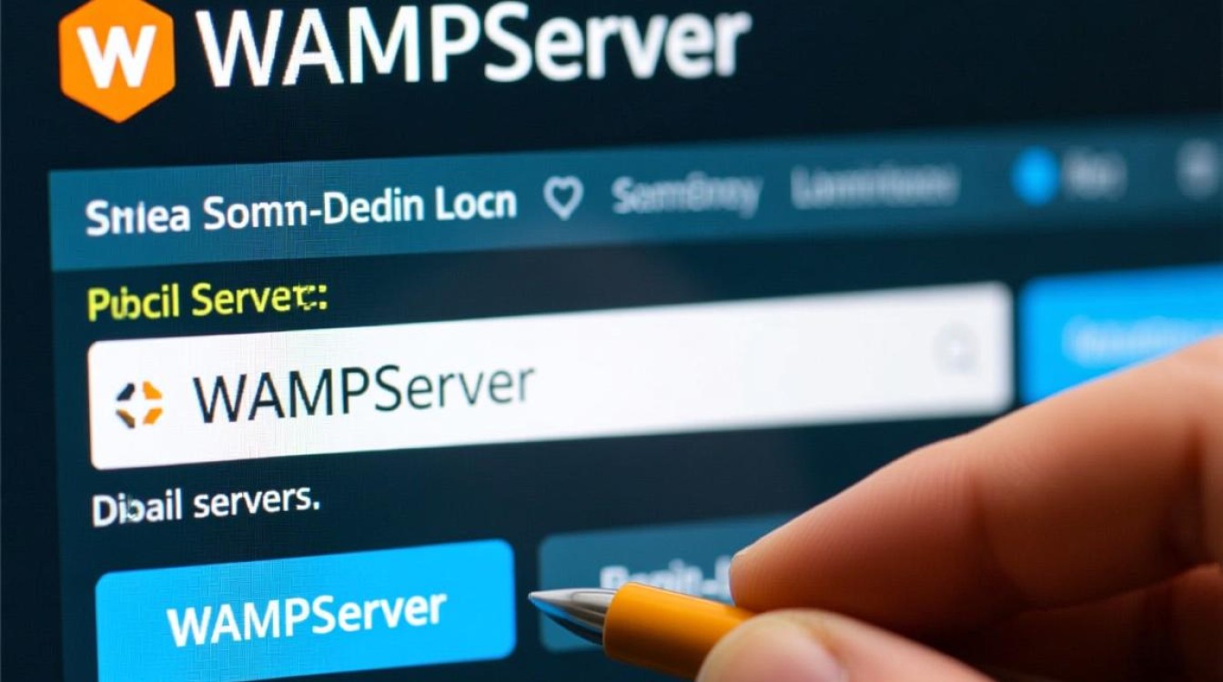 WAMP服务器配置中，如何正确绑定域名进行网站访问？