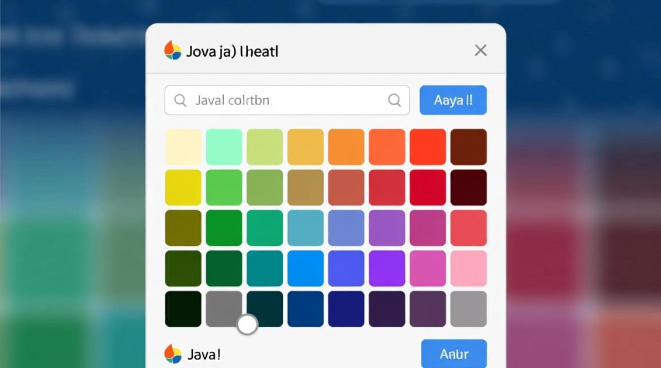 Java中实现调色板调用的具体方法有哪些? Java中实现调色板调用的具体方法有哪些?