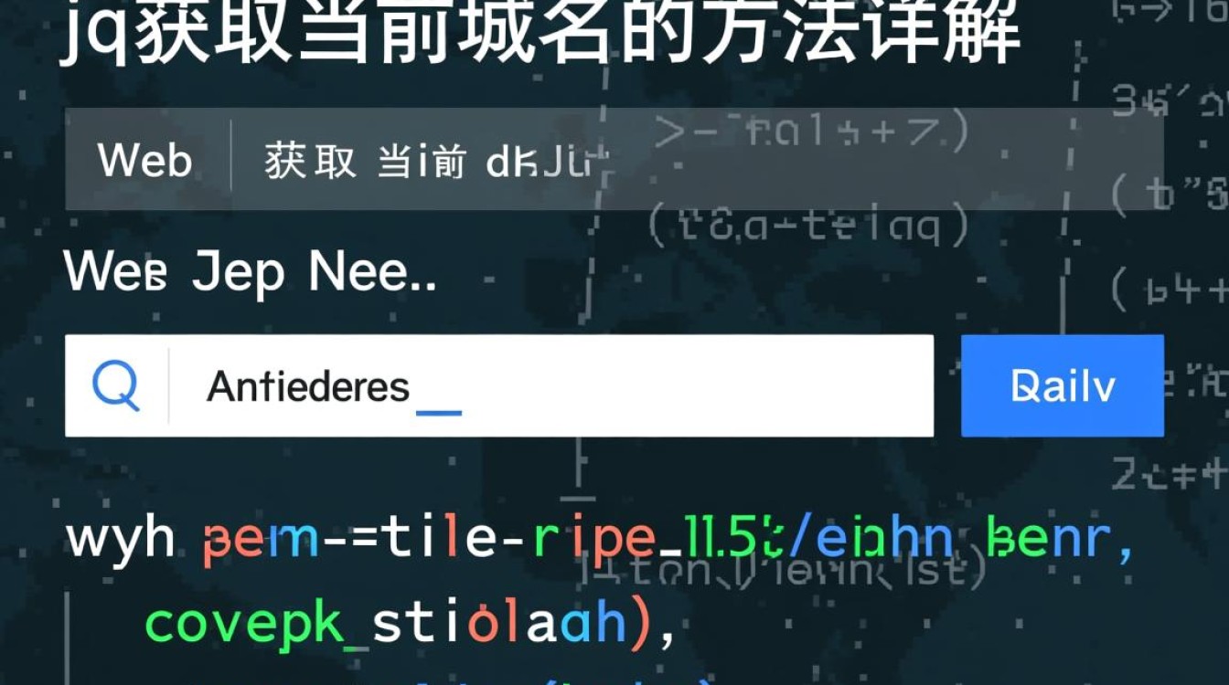 如何使用jq高效获取并显示当前网页的域名信息？-好主机测评网