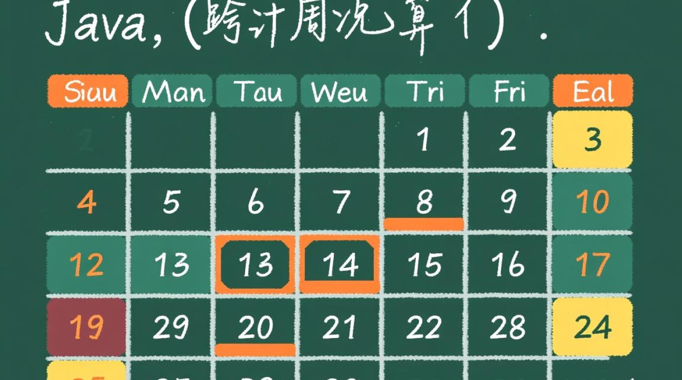 Java中如何精确计算跨越月份的连续周数？-好主机测评网