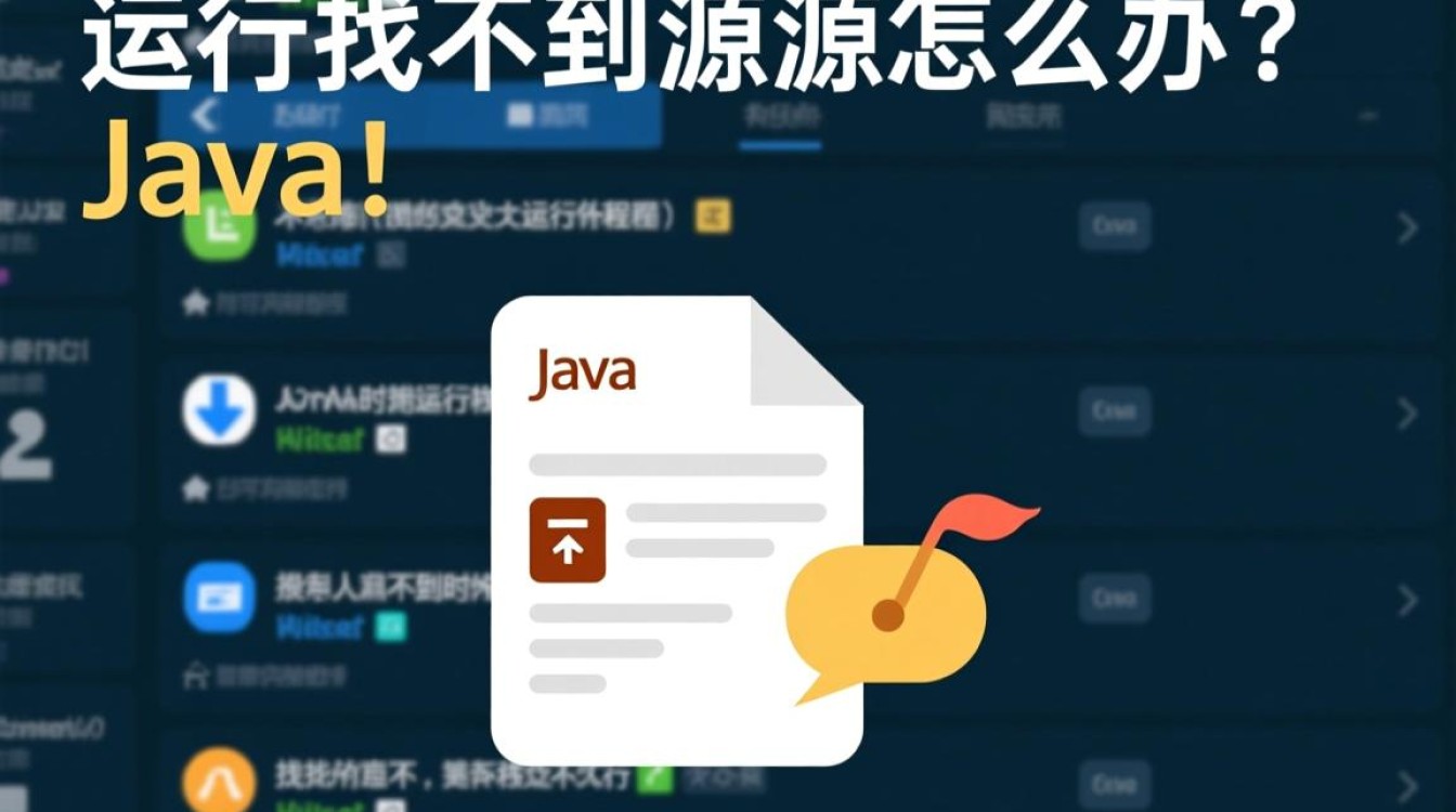 Java运行时找不到源代码，如何定位并解决源文件缺失问题？-好主机测评网