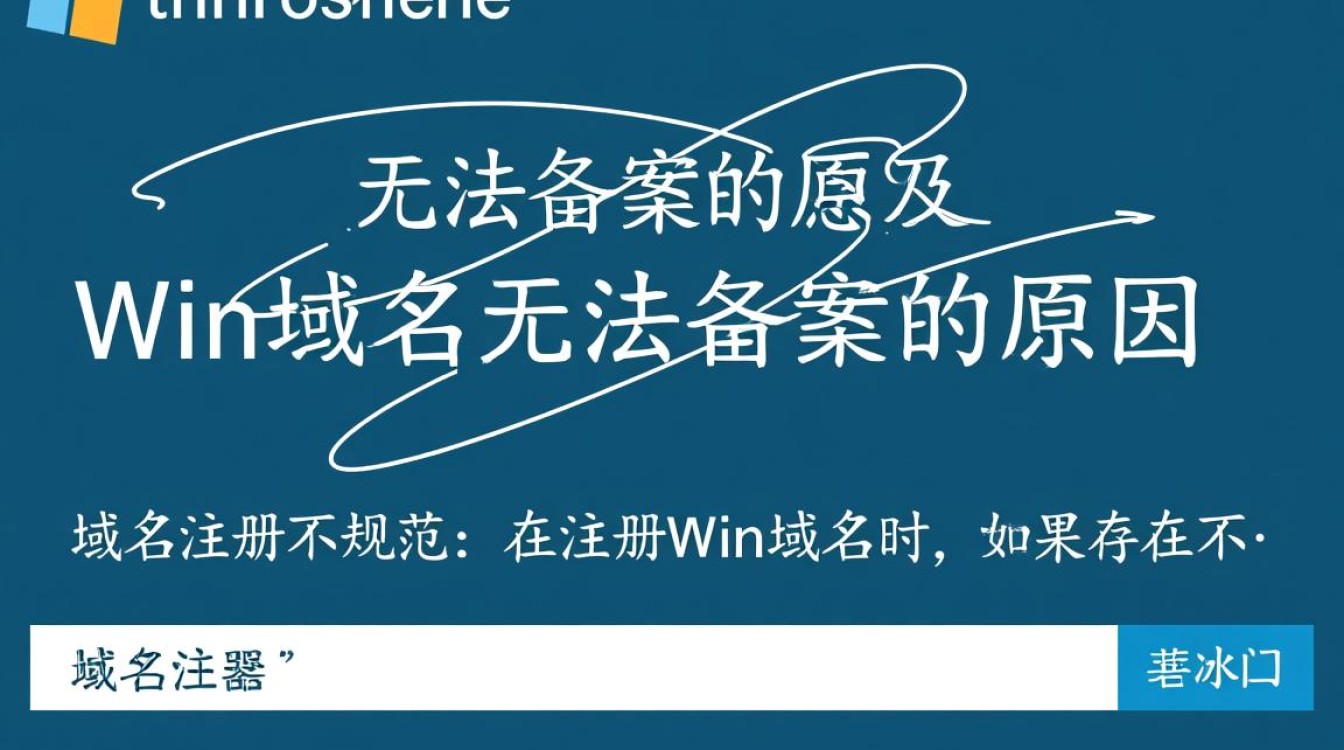 win域名为何无法成功备案？备案难题背后的原因是什么？