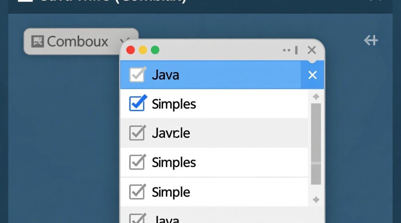 Java组合框（ComboBox）如何实现和响应事件处理机制？-好主机测评网