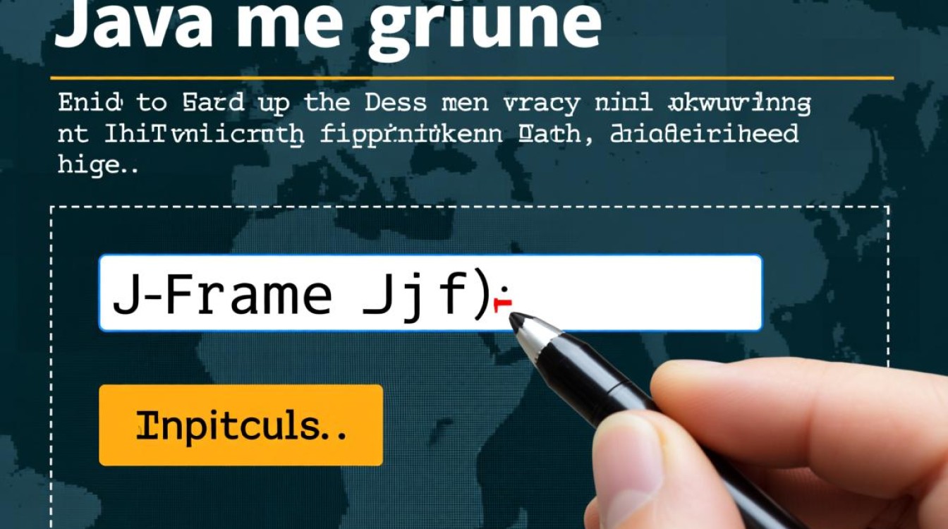 Java中实现类似JFrame输入框的控件有哪些编写方法？