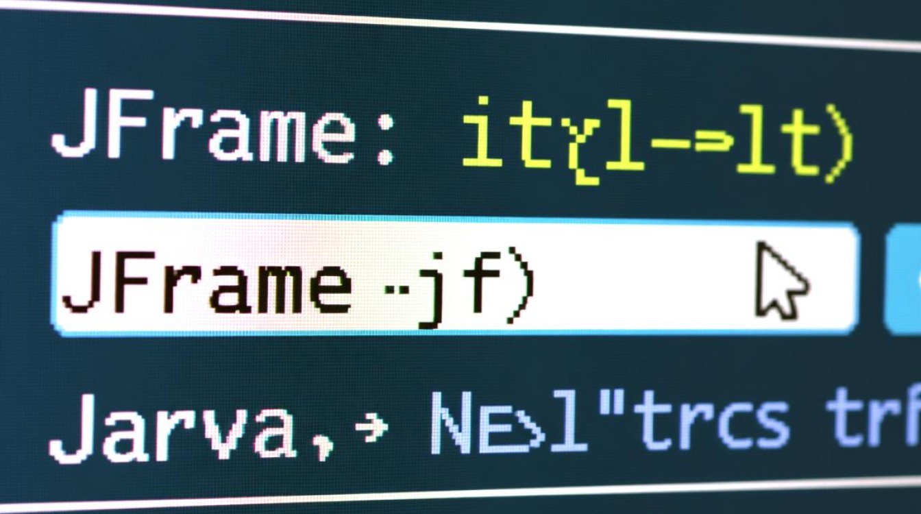 Java中实现类似JFrame输入框的控件有哪些编写方法？