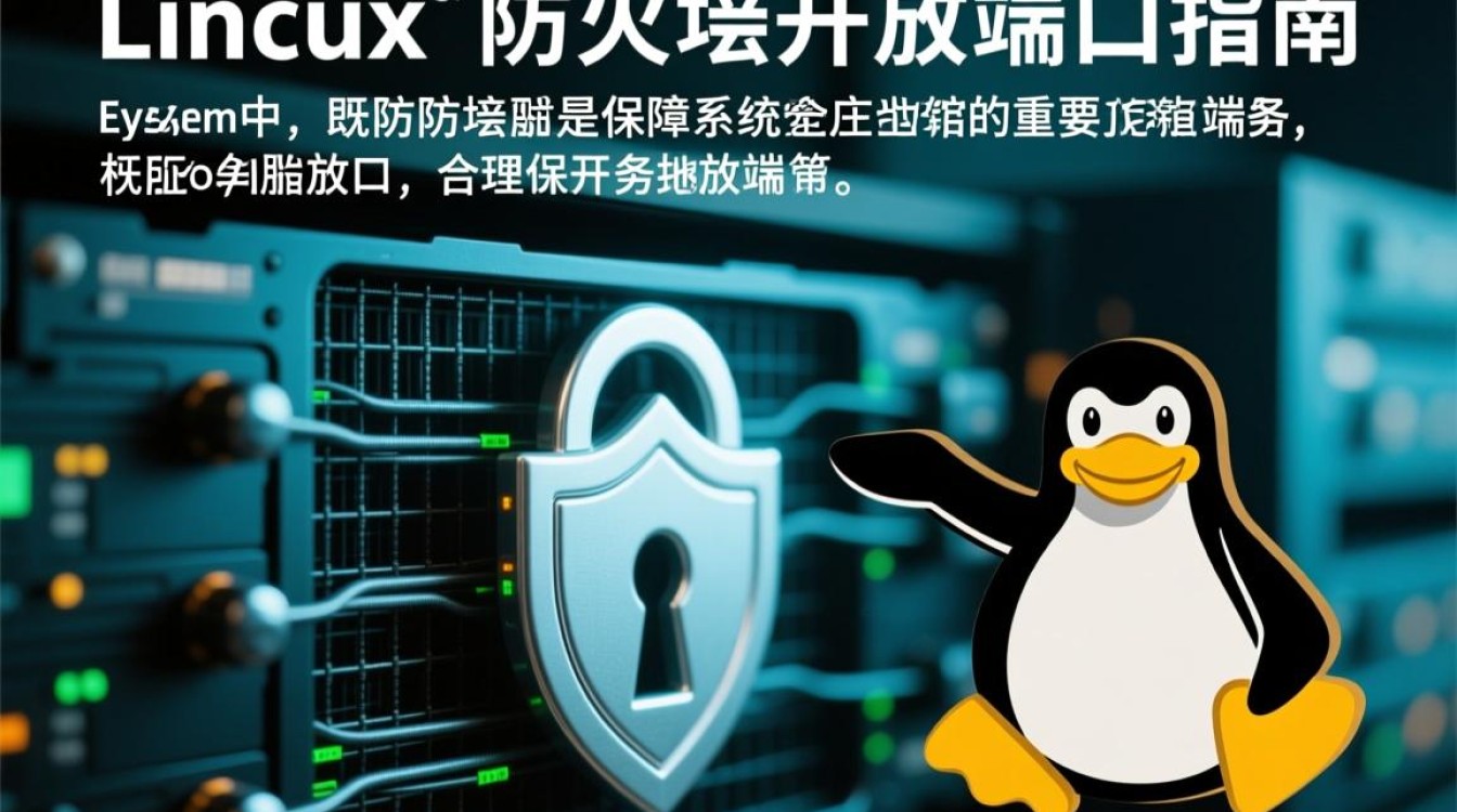 Linux防火墙开放端口时，如何确保系统安全且不干扰正常网络服务？-好主机测评网