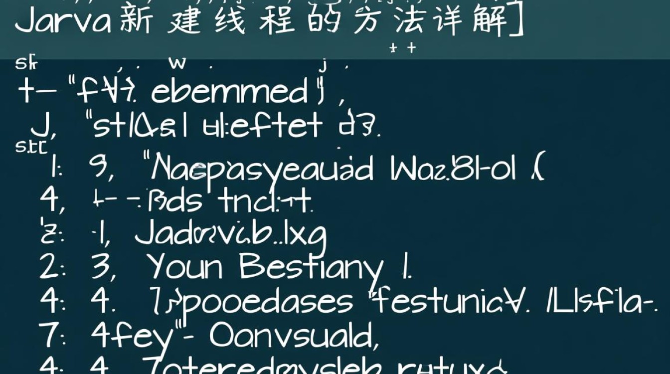 Java中如何高效创建并管理一个新线程的实例？-好主机测评网