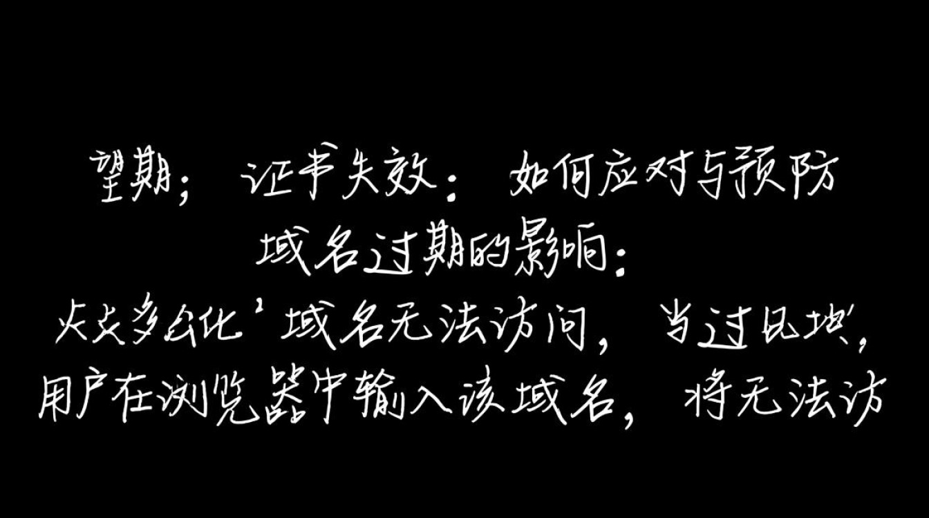 域名过期导致证书失效，这会对网站安全造成哪些具体影响？