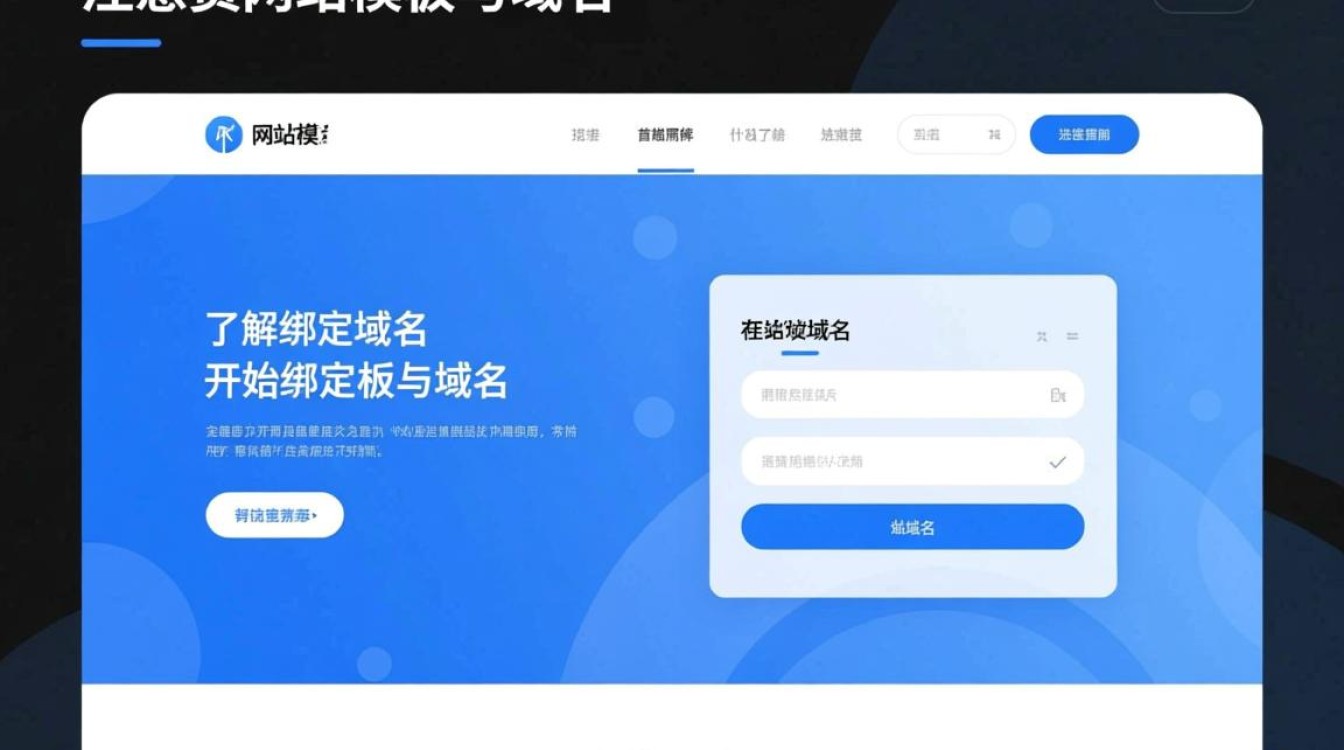 网站模板绑定域名时，有哪些注意事项和常见问题需要避免？