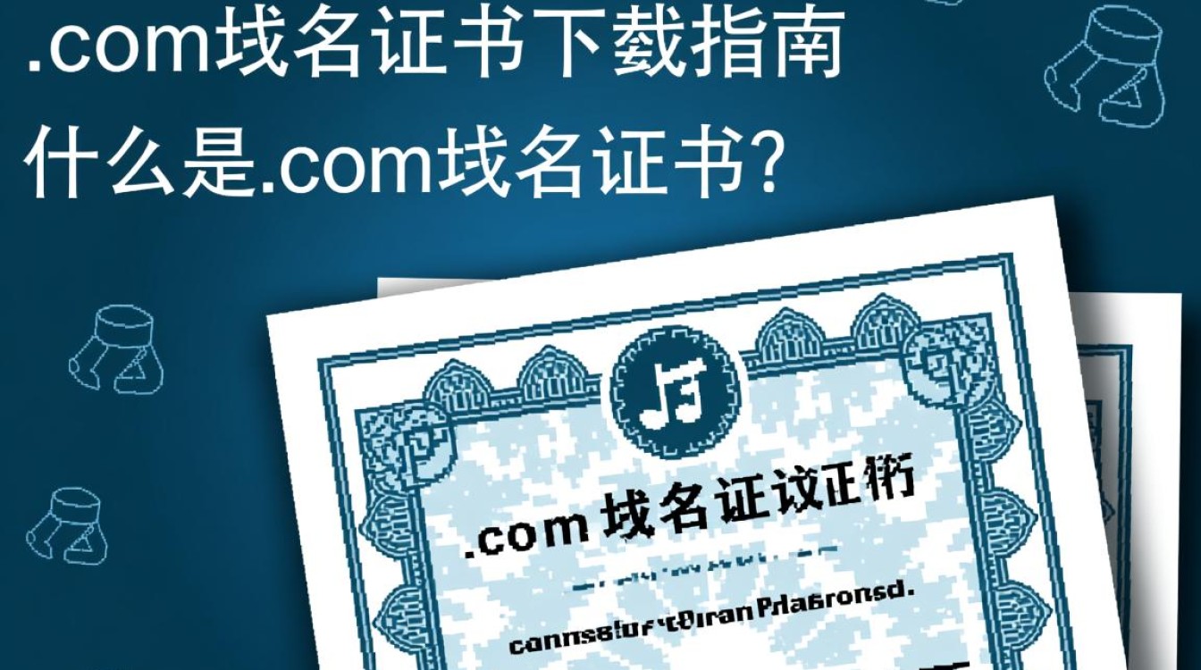 如何正确下载并使用.com域名证书？