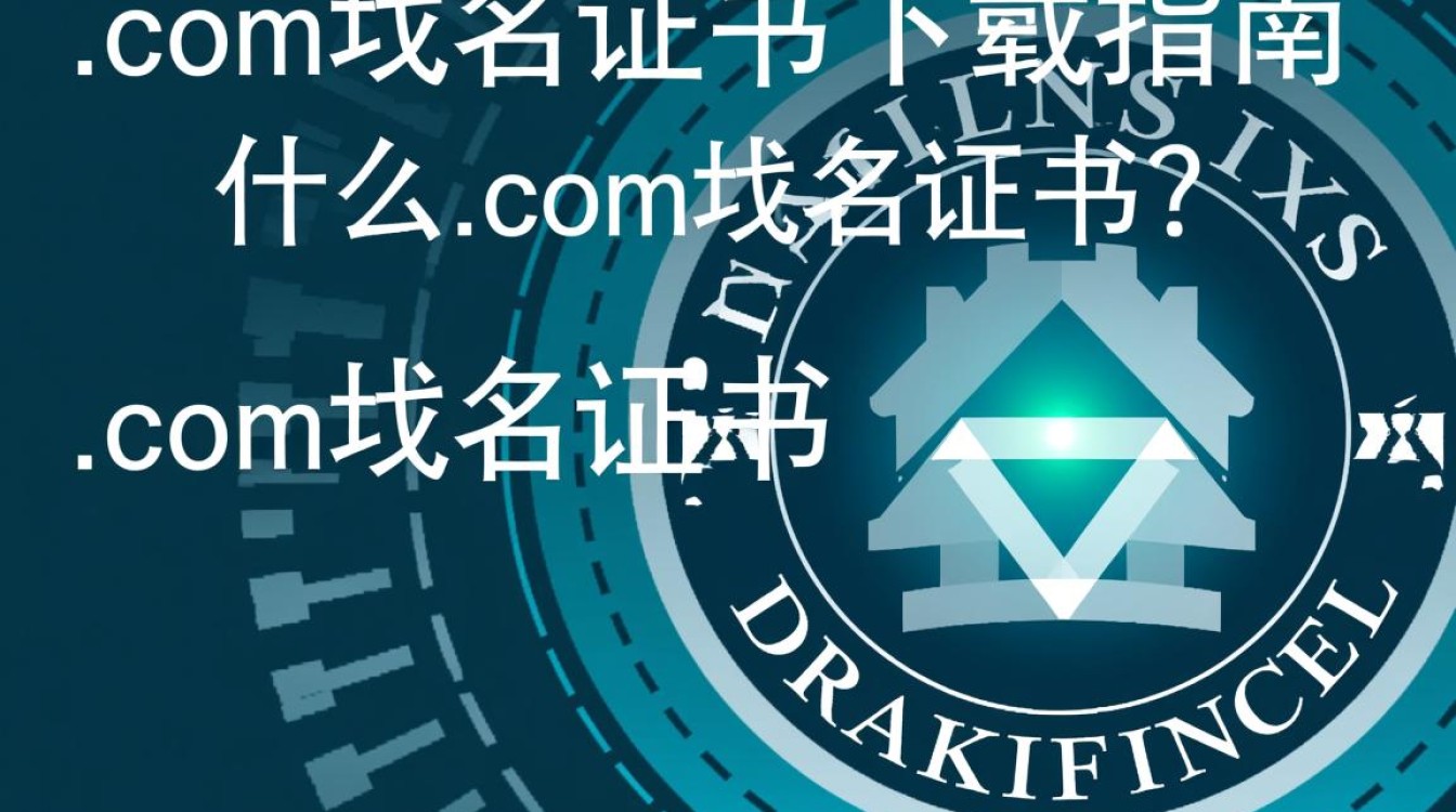 如何正确下载并使用.com域名证书？