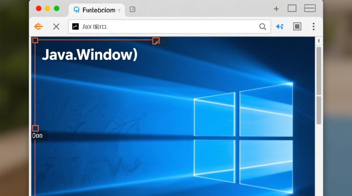 Java中如何设置或定义窗口左上角的位置？