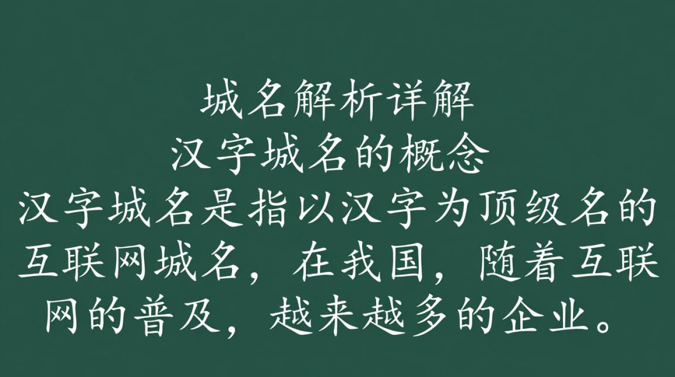 汉字域名解析步骤详解，为何与传统域名解析不同？