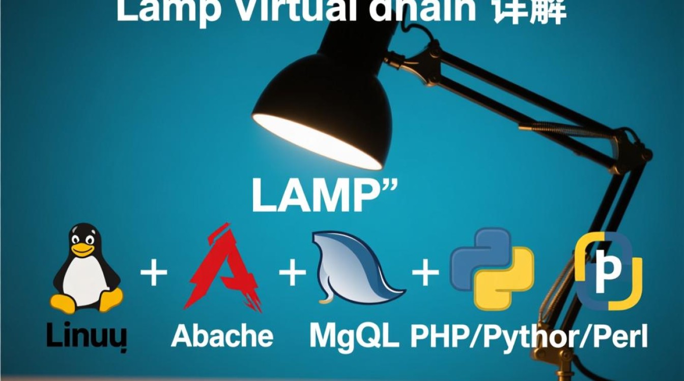 LAMP环境下如何正确配置虚拟域名以实现多网站访问？