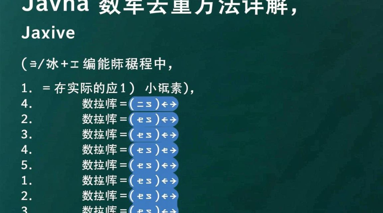 Java数组去重方法有哪些？如何高效实现数组去重？