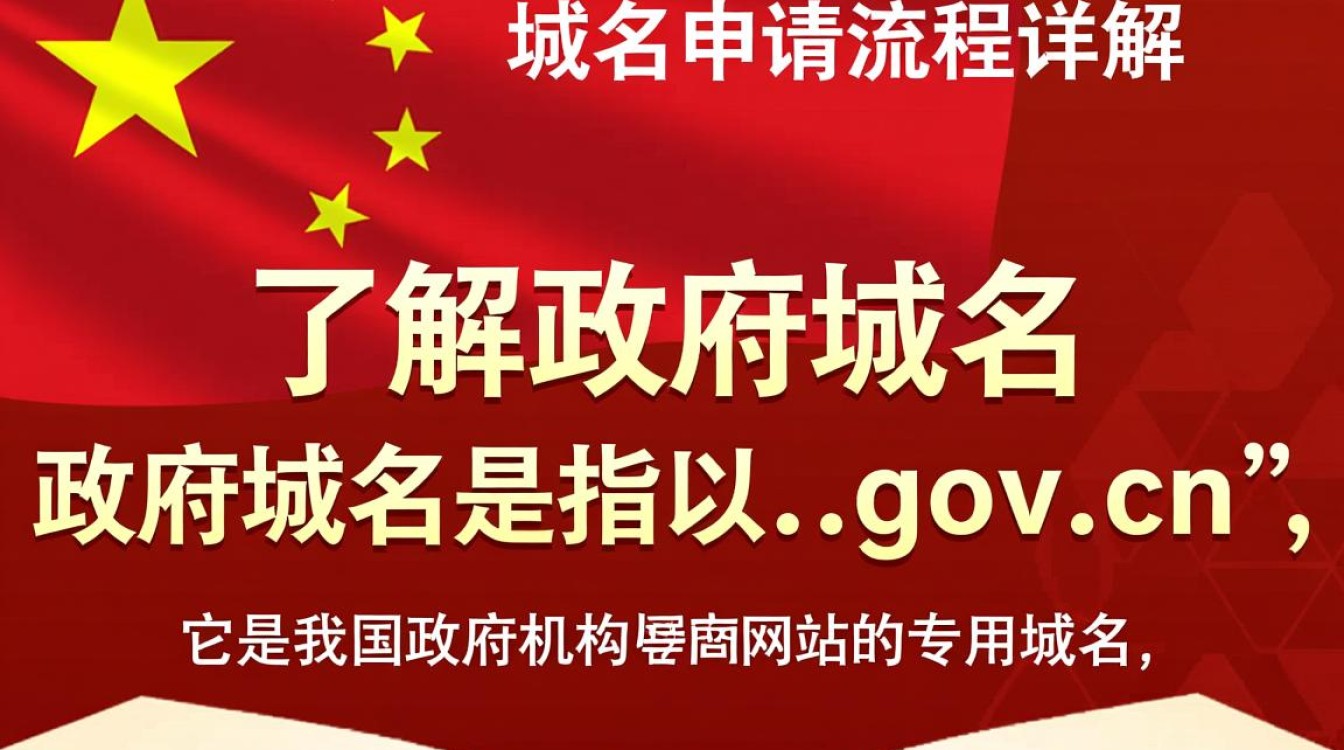 政府域名申请流程有哪些具体步骤和注意事项？