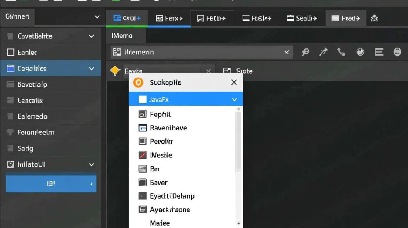 JavaFX下拉菜单设置步骤详解，为何总是无法正确实现？