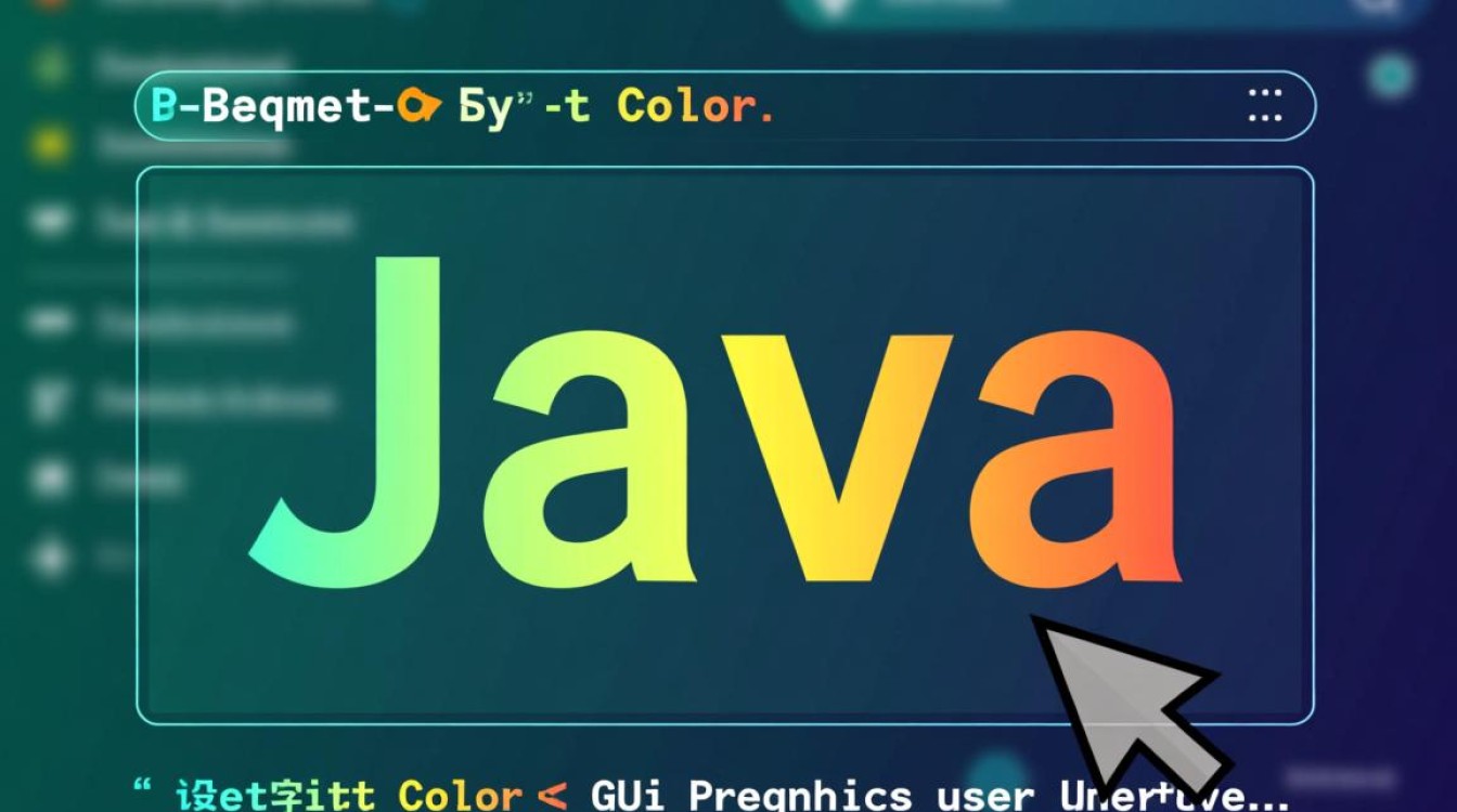 Java中如何实现字体颜色的自定义设置方法？-好主机测评网