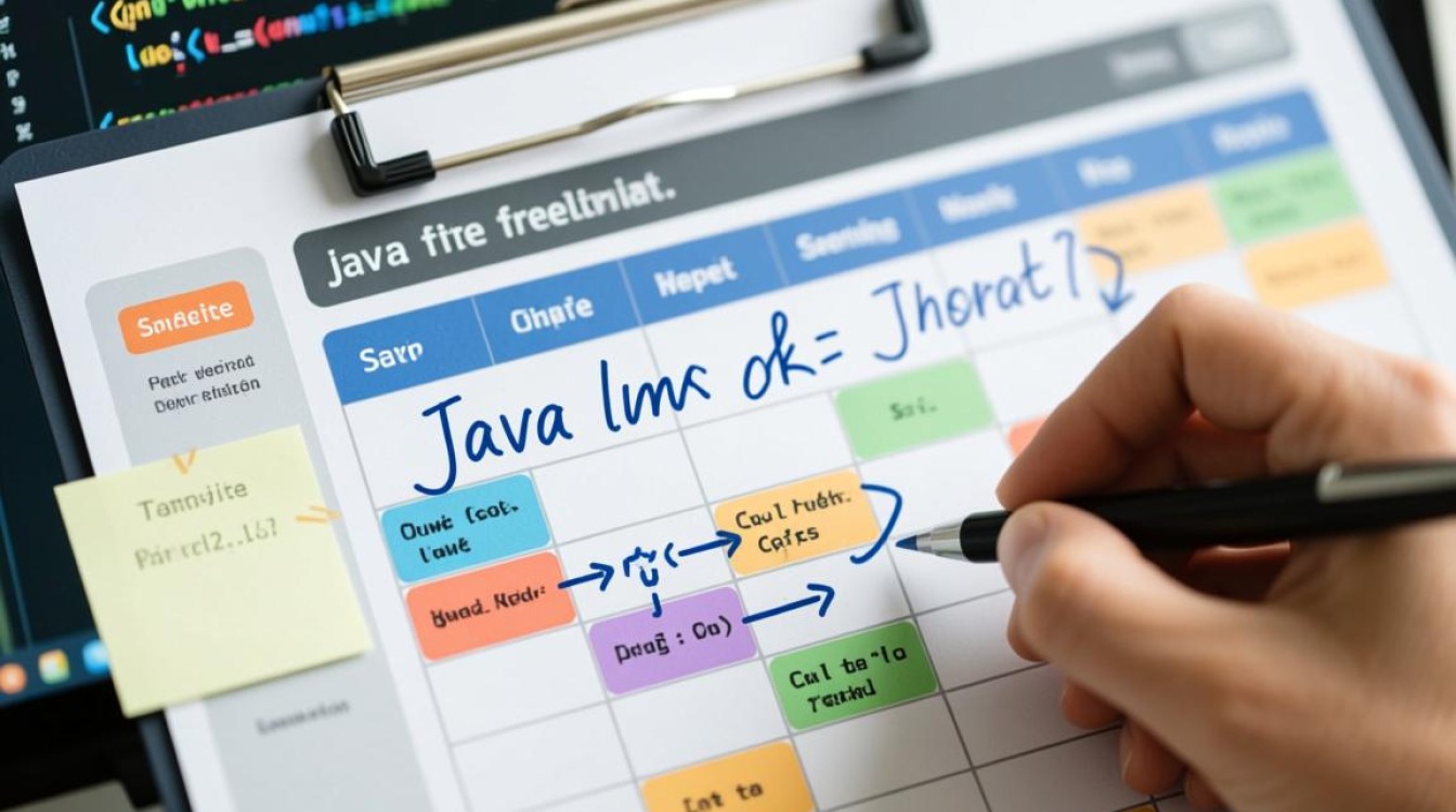 Java课程表编写有何技巧与注意事项？