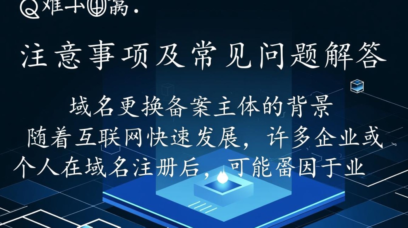域名更换备案主体后，流程和注意事项有哪些？如何确保合规操作？-好主机测评网