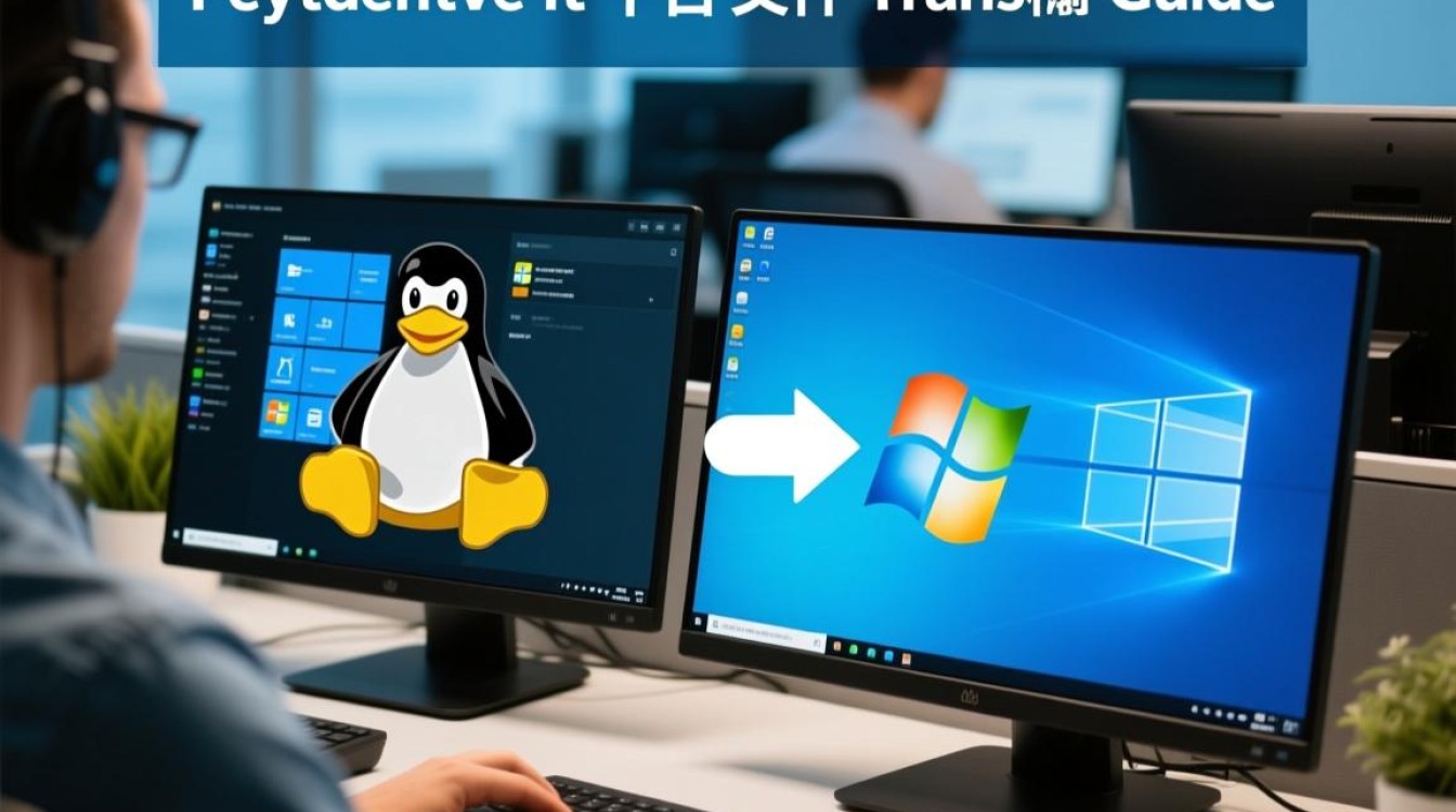 Linux文件复制到Windows时，如何确保兼容性和数据安全？
