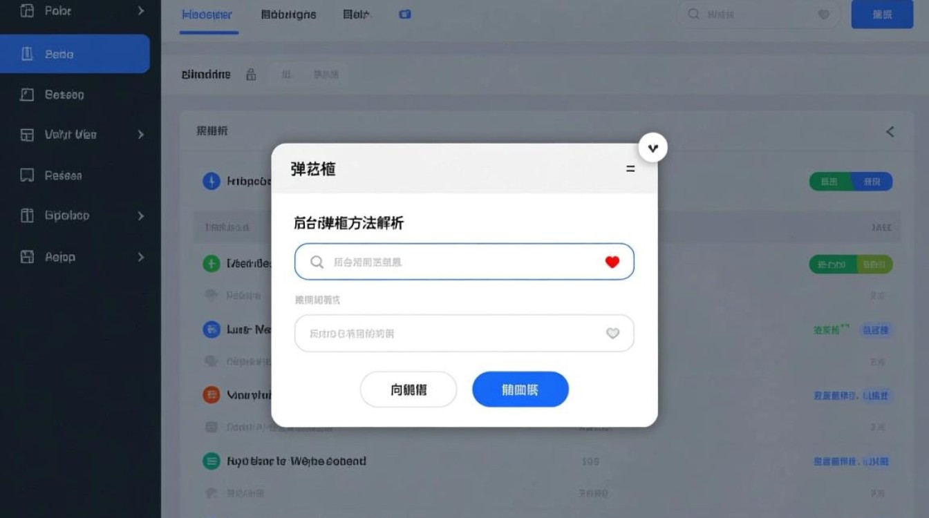 Java后台如何实现让前端页面弹出对话框的功能？