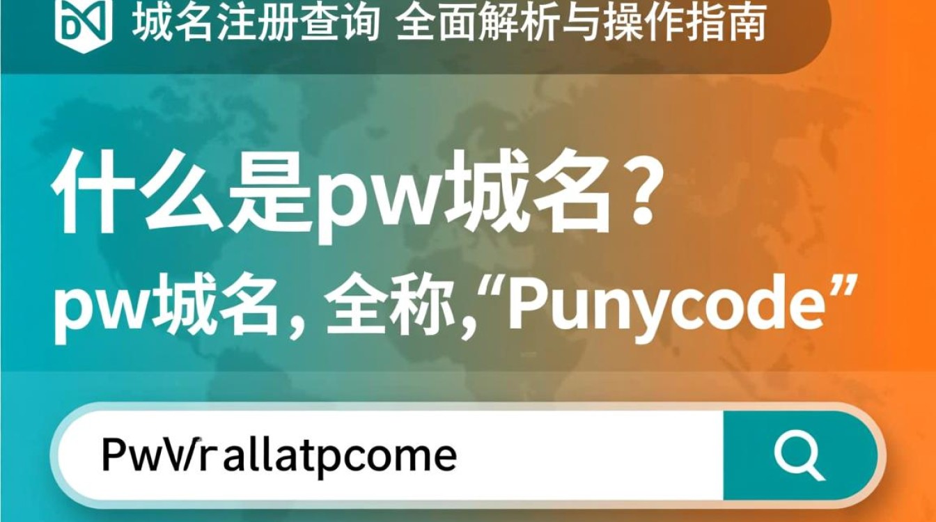 pw域名注册查询为何选择pw域名？有何独特优势？