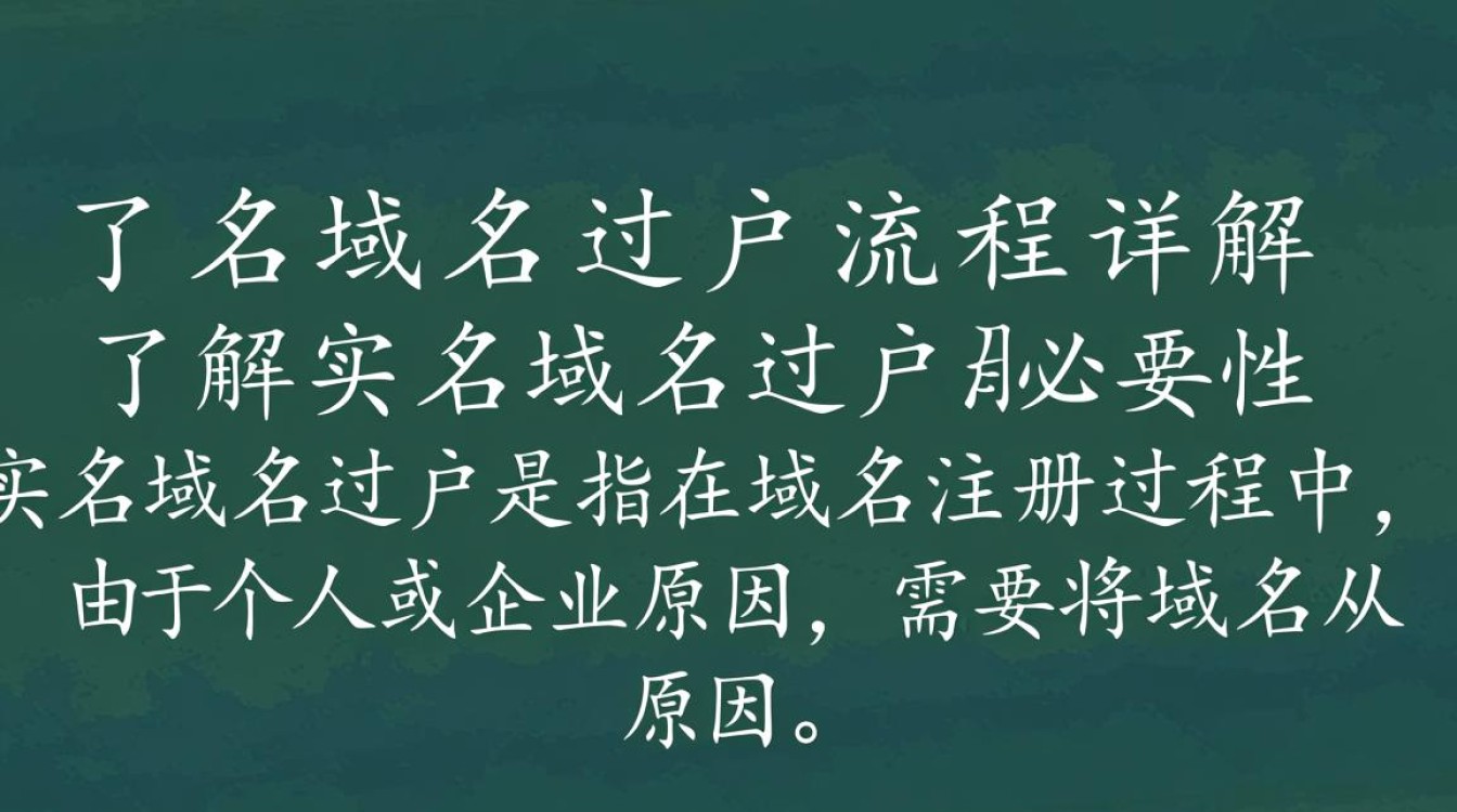 实名域名过户过程中,哪些关键步骤和注意事项不能忽视? 实名域名过户过程中,哪些关键步骤和注意事项不能忽视?