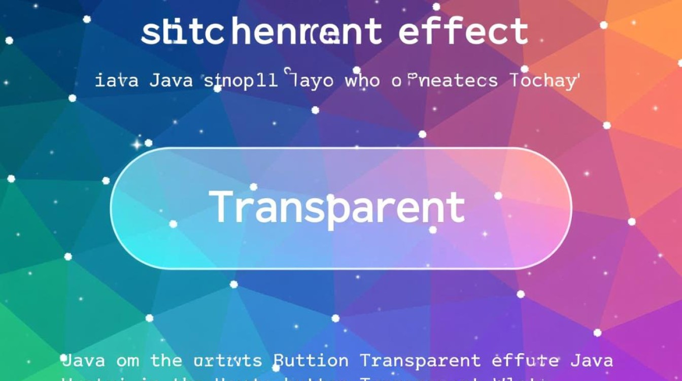 Java中设置按钮透明度的方法有哪些？如何实现按钮透明效果？